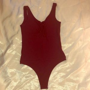 cranberry bodysuit